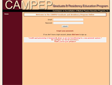 Tablet Screenshot of eprc.campep.org